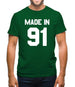 Made In '91 Mens T-Shirt