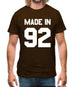 Made In '92 Mens T-Shirt