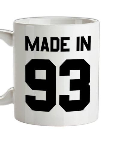 Made In '93 Ceramic Mug