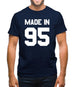 Made In '95 Mens T-Shirt