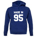 Made In '95 unisex hoodie