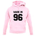 Made In '96 unisex hoodie
