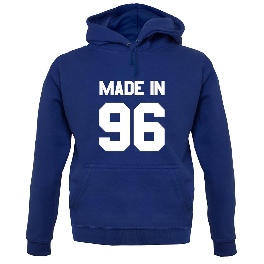 Made In '96 unisex hoodie