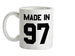 Made In '97 Ceramic Mug