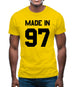 Made In '97 Mens T-Shirt