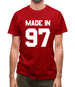 Made In '97 Mens T-Shirt