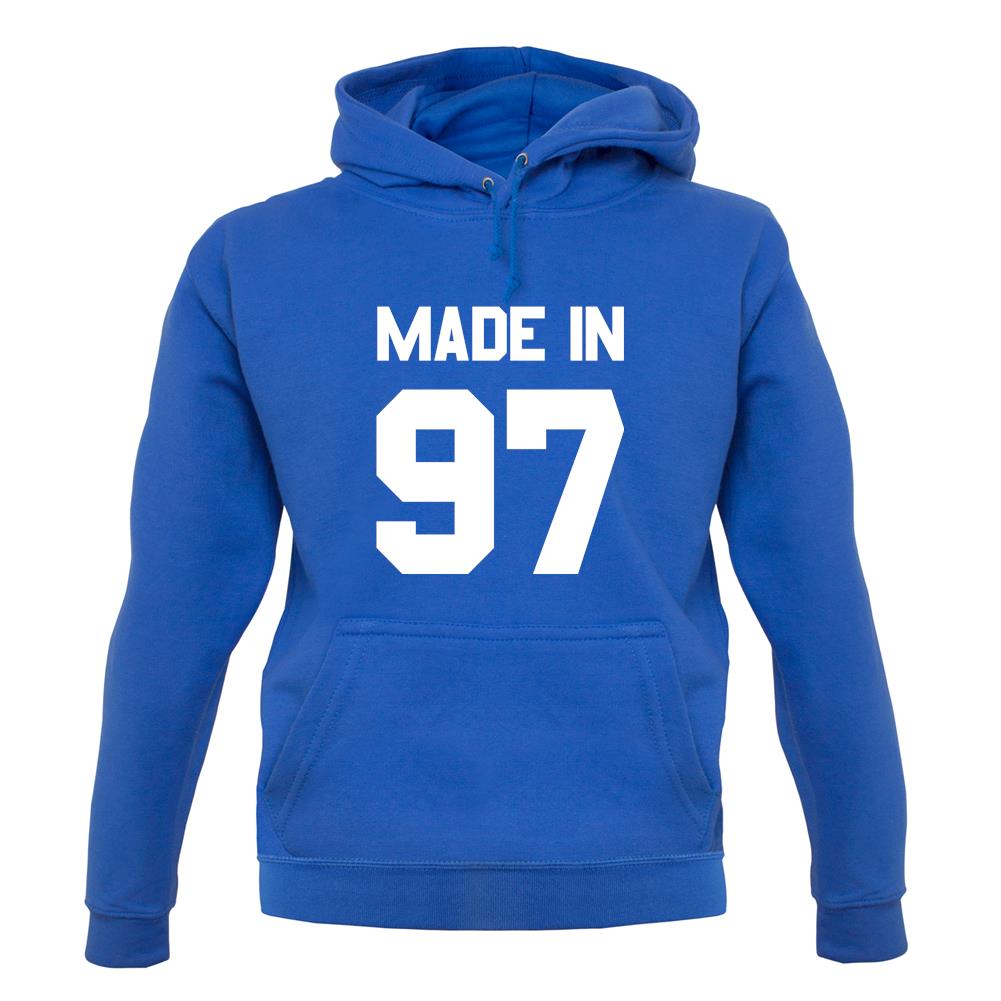 Made In '97 unisex hoodie