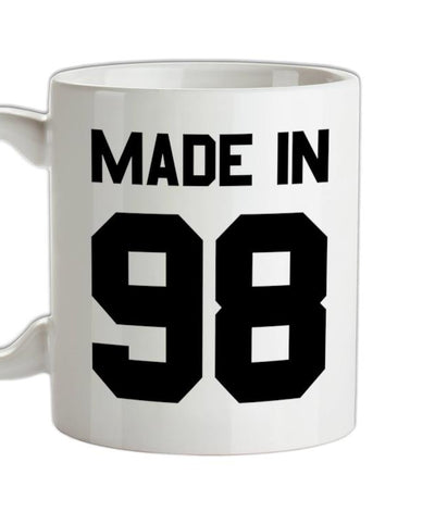 Made In '98 Ceramic Mug