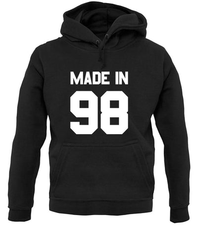 Made In '98 unisex hoodie