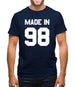 Made In '98 Mens T-Shirt