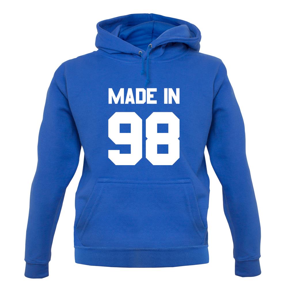 Made In '98 unisex hoodie