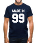 Made In '99 Mens T-Shirt