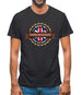 Made In Chapel-En-Le-Frith 100% Authentic Mens T-Shirt