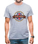 Made In Clay Cross 100% Authentic Mens T-Shirt