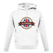 Made In Clitheroe 100% Authentic unisex hoodie