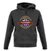 Made In Clitheroe 100% Authentic unisex hoodie