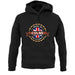 Made In Colne 100% Authentic unisex hoodie