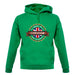 Made In Corsham 100% Authentic unisex hoodie