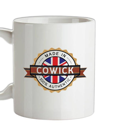 Made In COWICK 100% Authentic Ceramic Mug