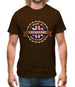 Made In Crewkerne 100% Authentic Mens T-Shirt