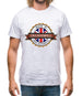 Made In Crickhowell 100% Authentic Mens T-Shirt