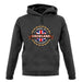 Made In Crowland 100% Authentic unisex hoodie