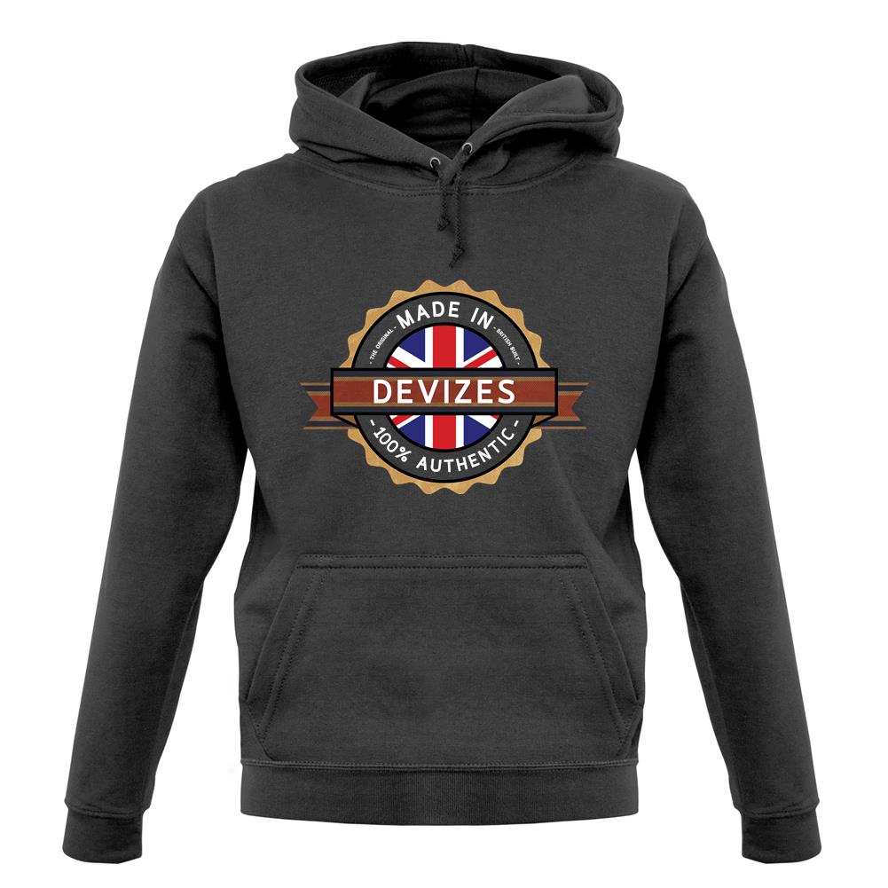 Made In Devizes 100% Authentic unisex hoodie