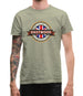 Made In Eastwood 100% Authentic Mens T-Shirt