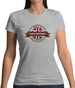 Made In East Retford 100% Authentic Womens T-Shirt