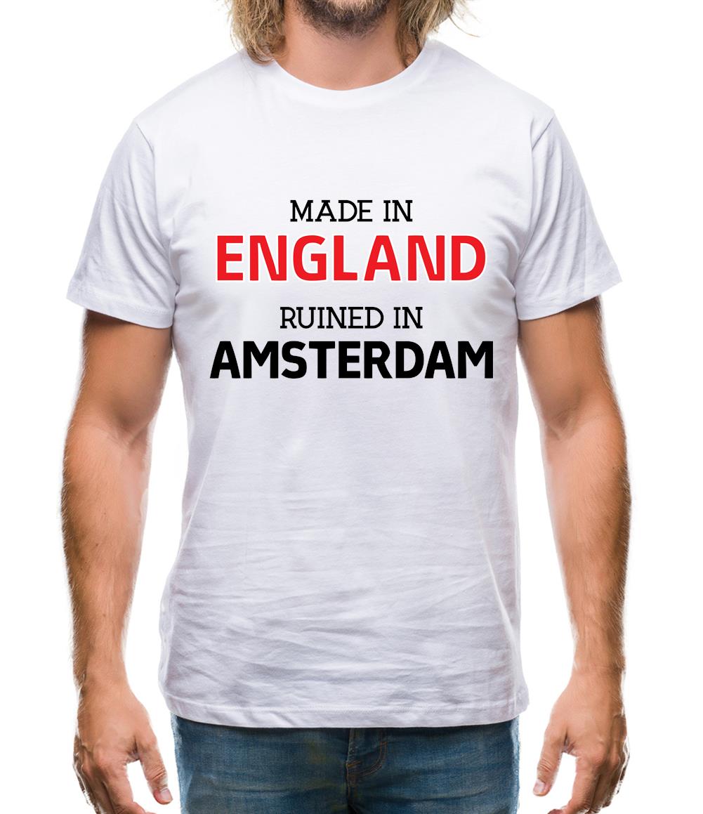 Ruined In Amsterdam Mens T-Shirt
