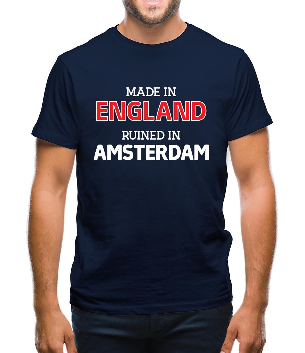 Ruined In Amsterdam Mens T-Shirt