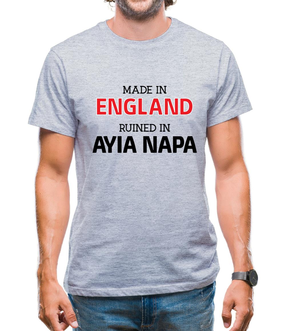 Ruined In Ayia Napa Mens T-Shirt