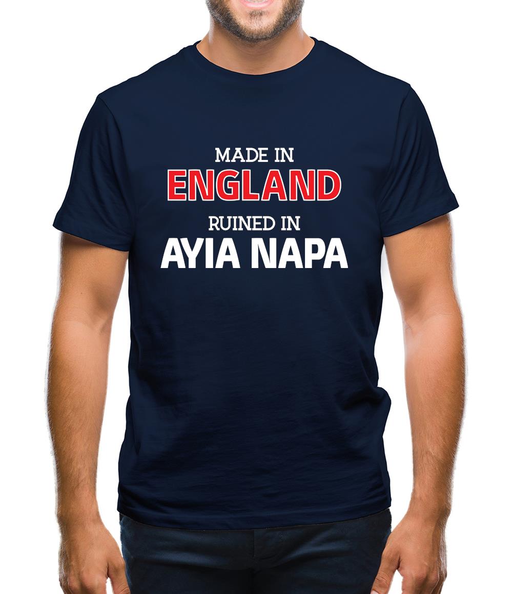 Ruined In Ayia Napa Mens T-Shirt