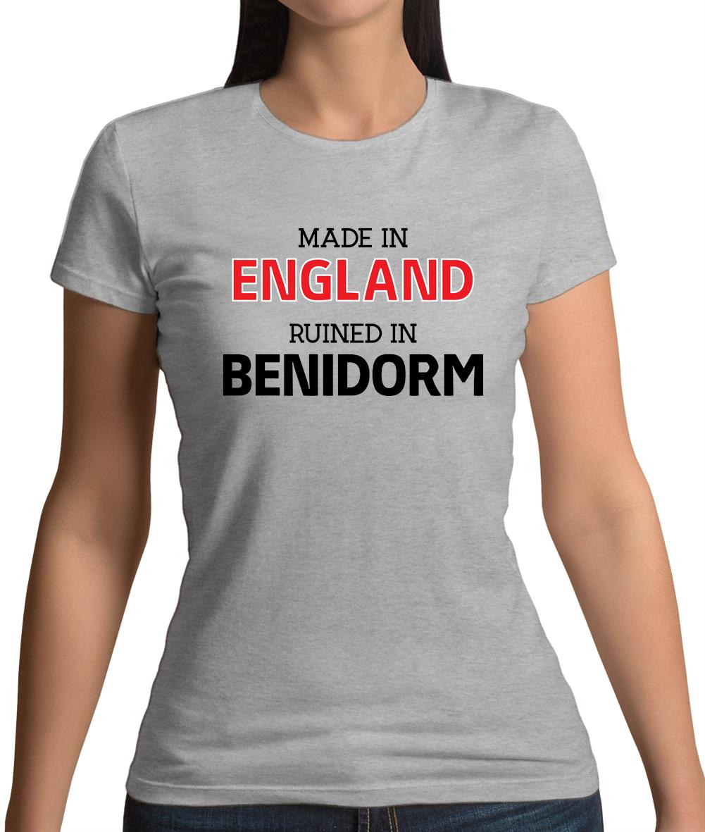 Ruined In Benidorm Womens T-Shirt