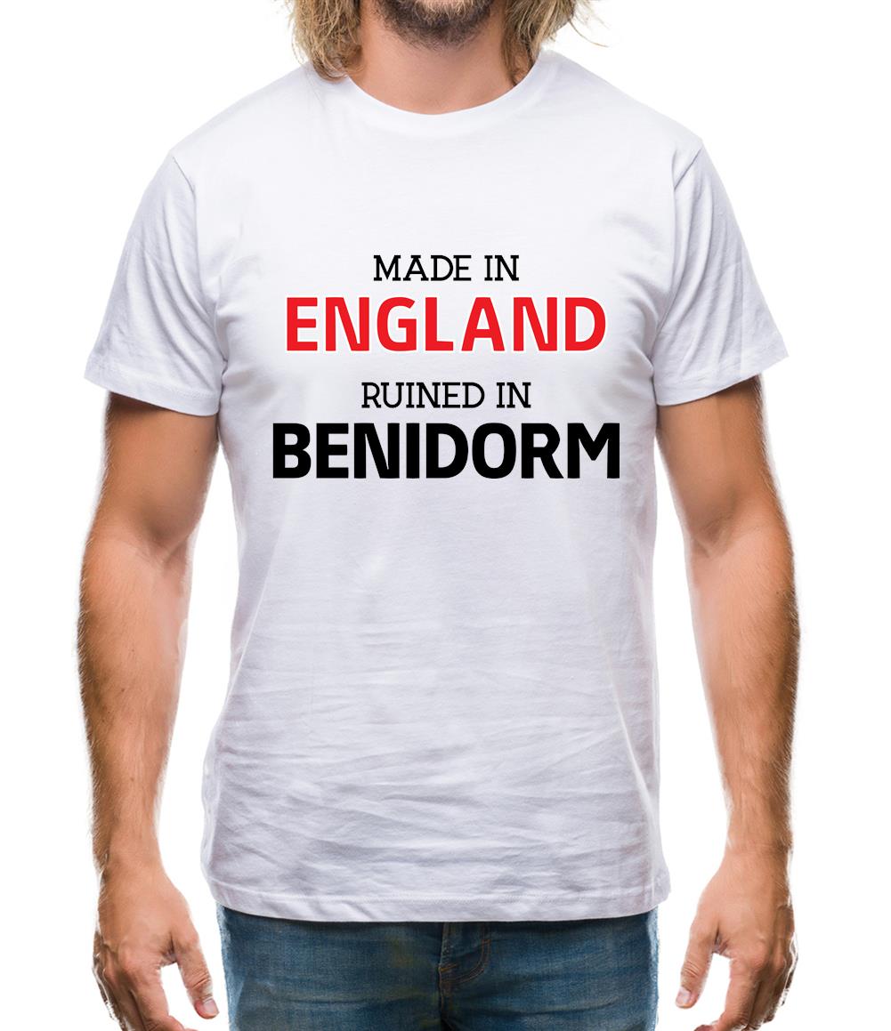 Ruined In Benidorm Mens T-Shirt