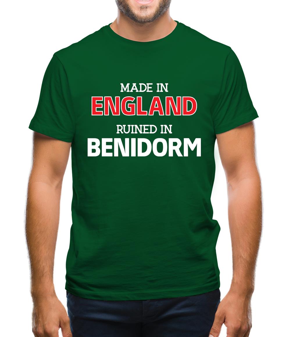 Ruined In Benidorm Mens T-Shirt