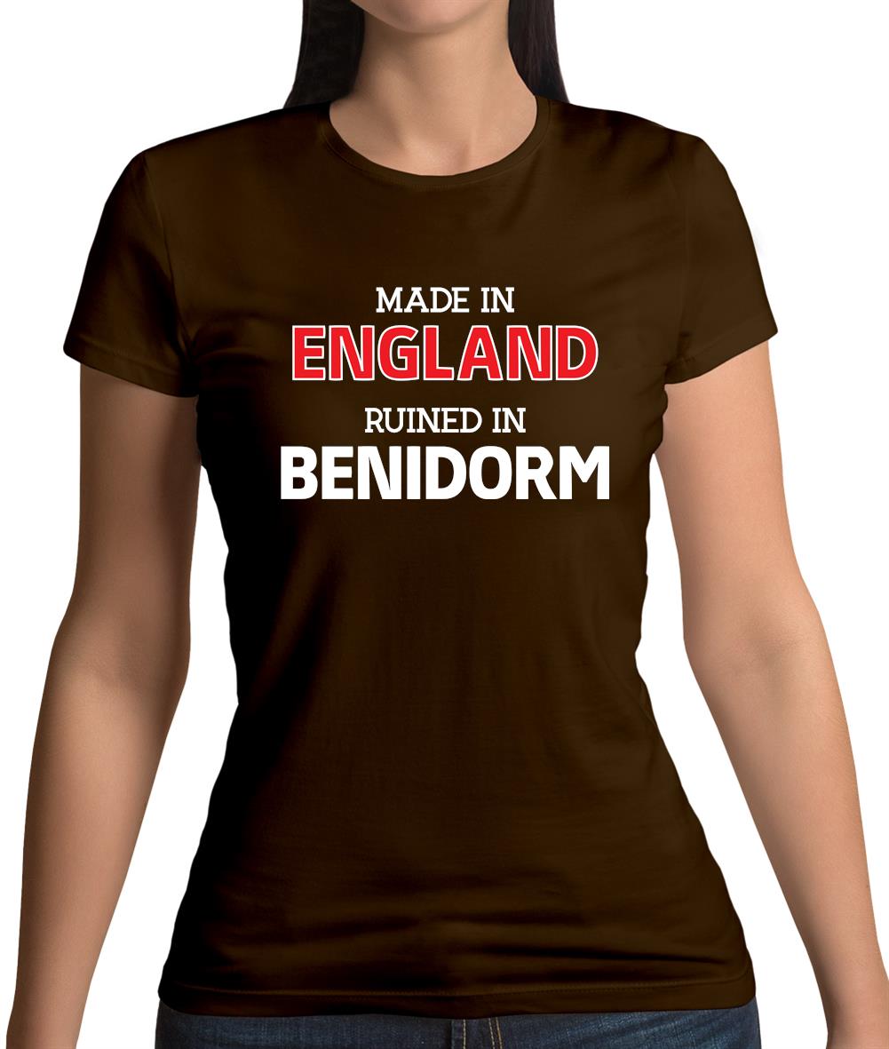 Ruined In Benidorm Womens T-Shirt