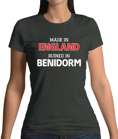 Ruined In Benidorm Womens T-Shirt