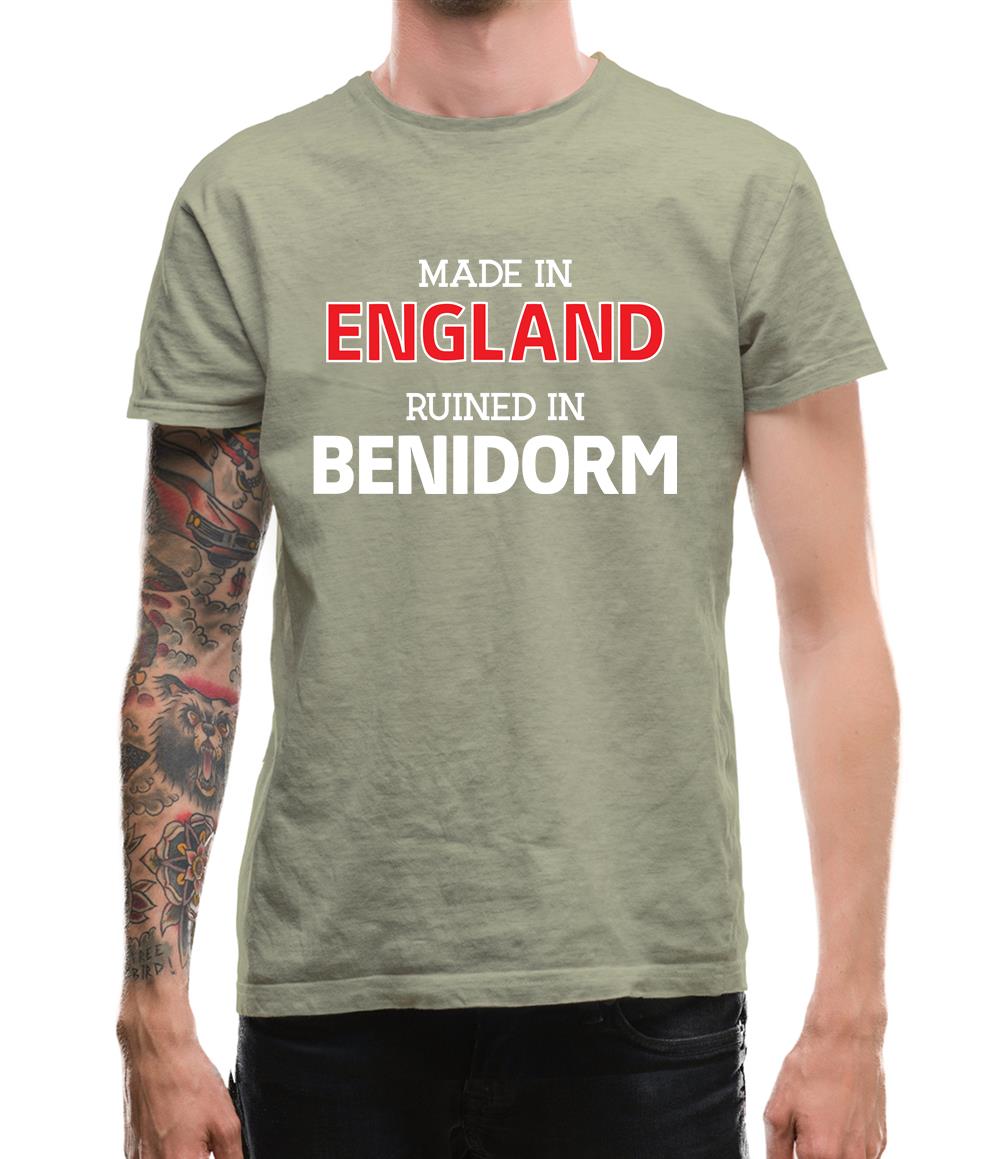Ruined In Benidorm Mens T-Shirt