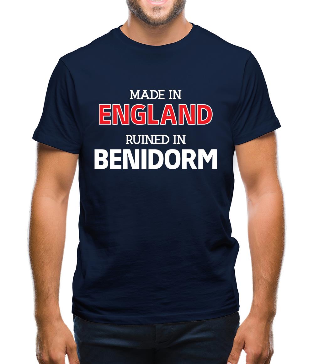 Ruined In Benidorm Mens T-Shirt