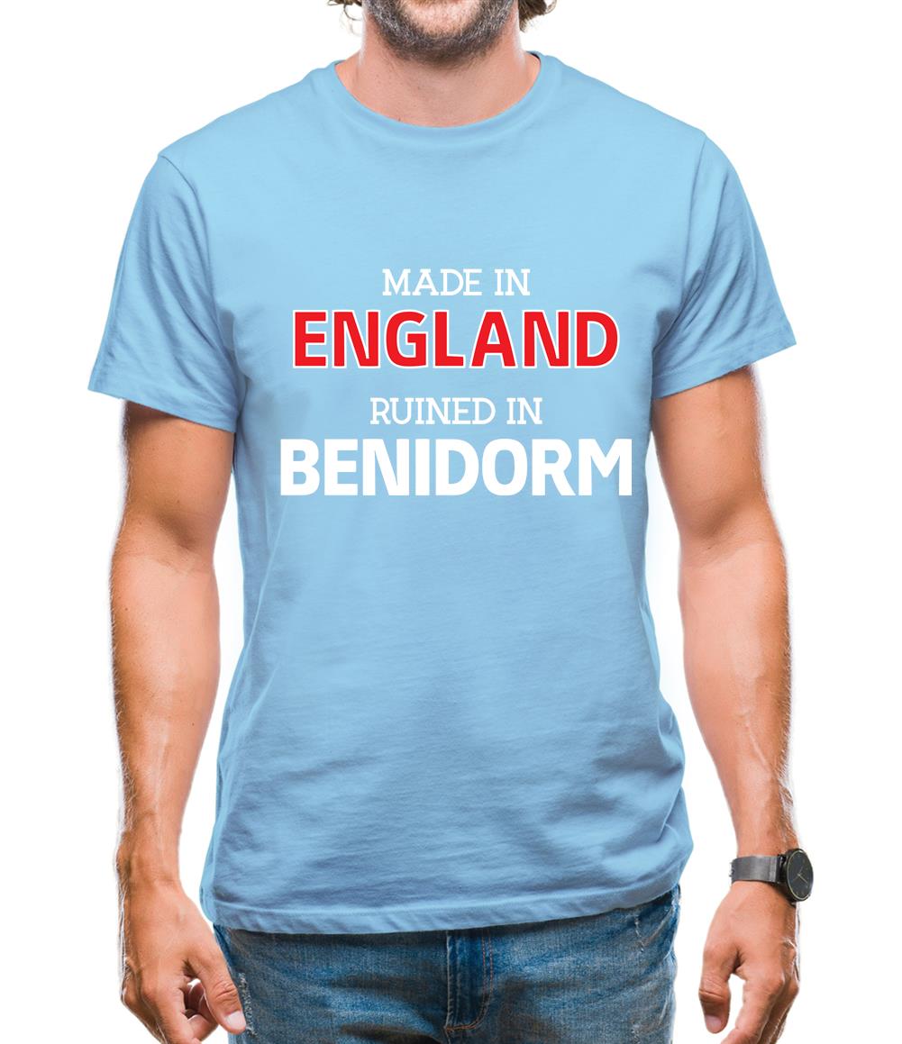 Ruined In Benidorm Mens T-Shirt
