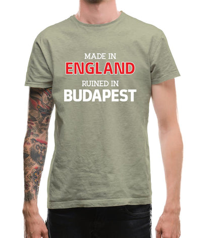 Ruined In Budapest Mens T-Shirt