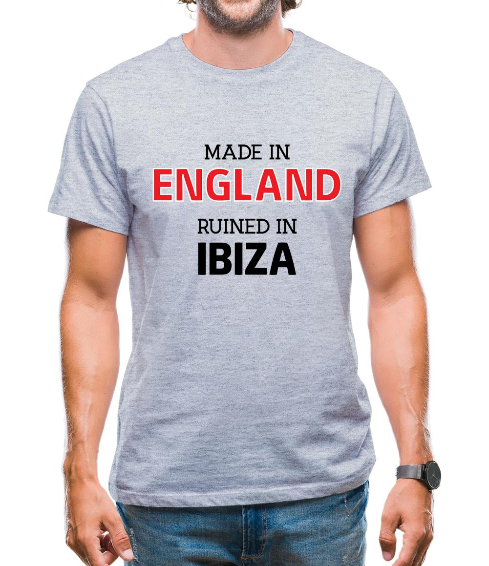 Ruined In Ibiza Mens T-Shirt