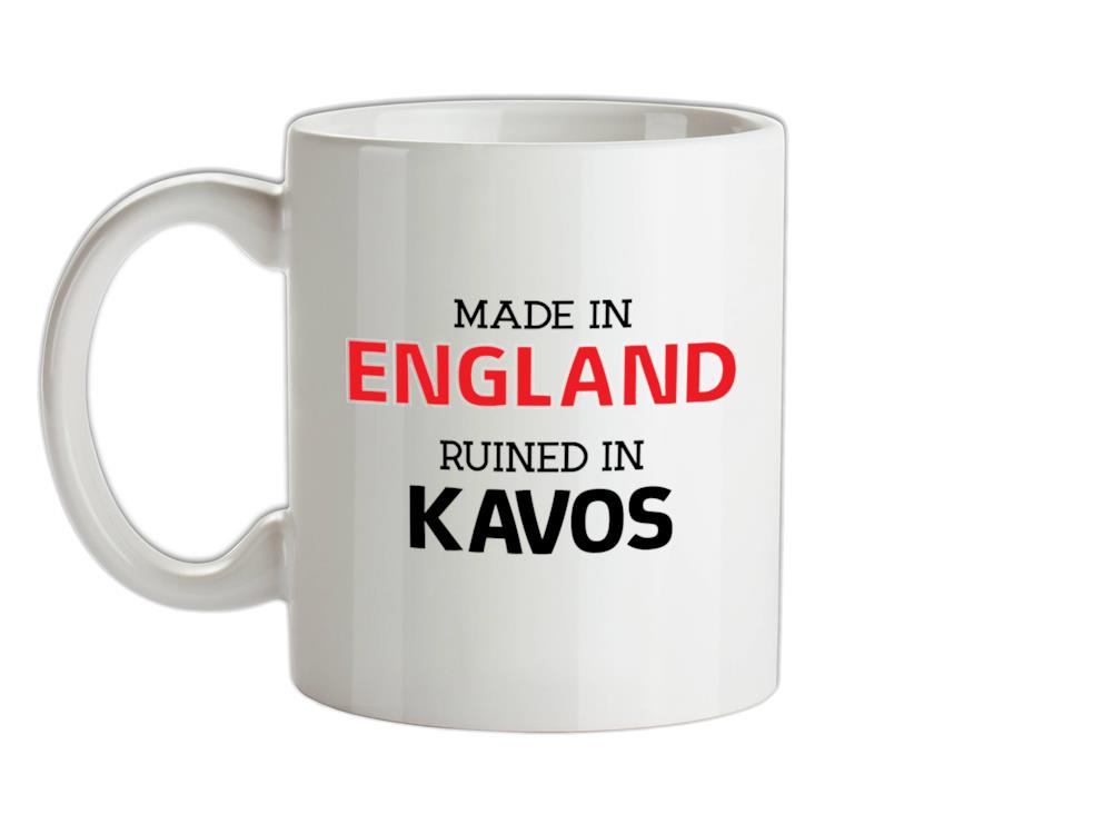 Ruined In Kavos Ceramic Mug