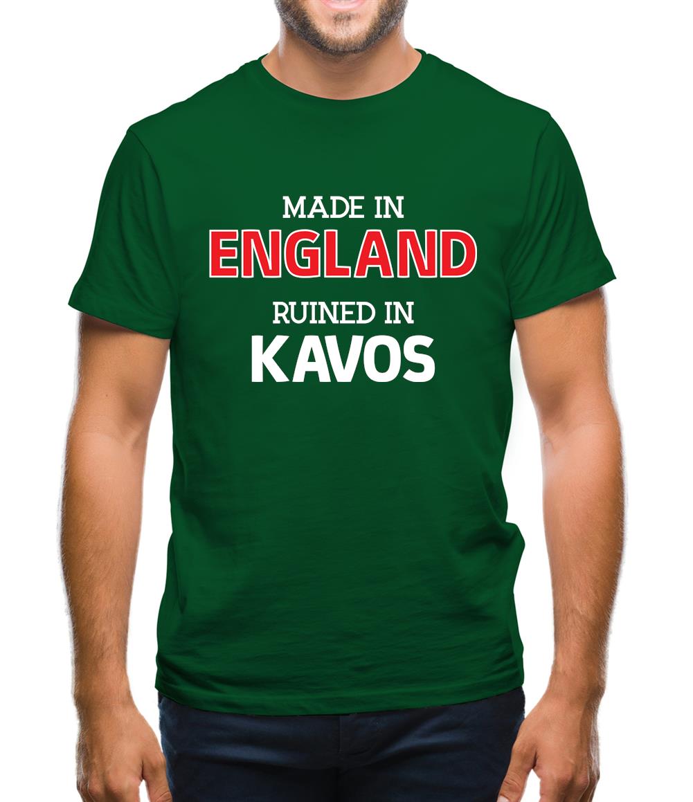 Ruined In Kavos Mens T-Shirt