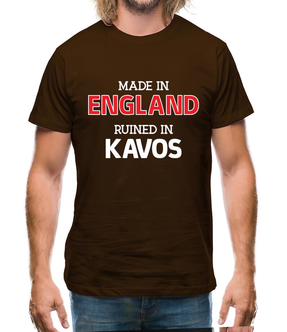 Ruined In Kavos Mens T-Shirt