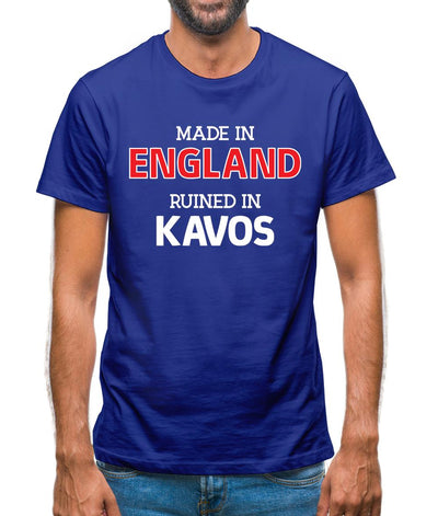 Ruined In Kavos Mens T-Shirt