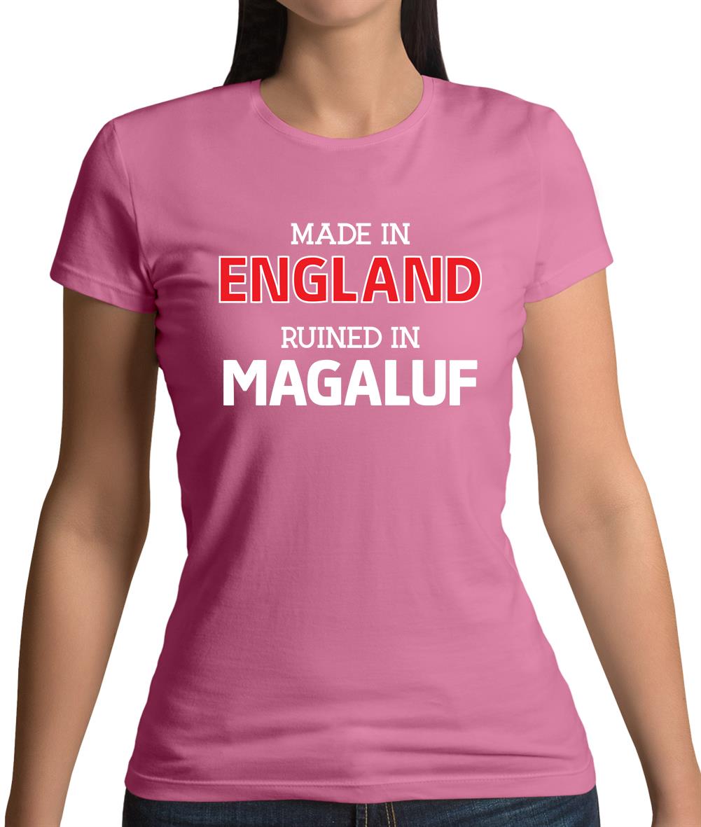 Ruined In Magaluf Womens T-Shirt