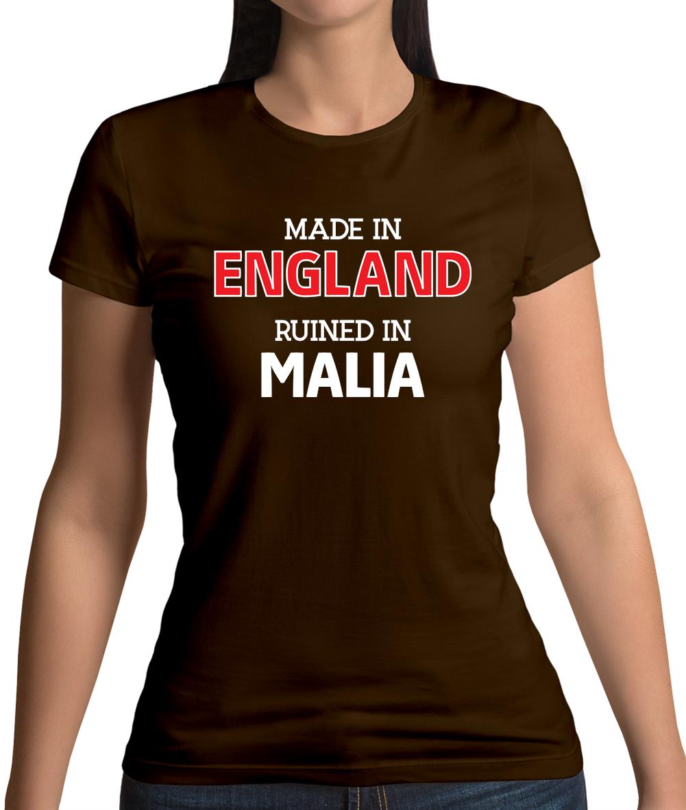 Ruined In Malia Womens T-Shirt