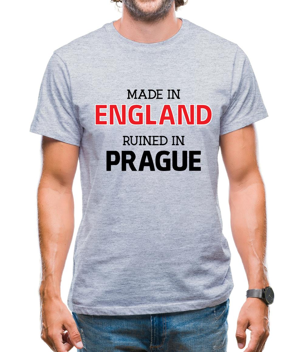 Ruined In Prague Mens T-Shirt